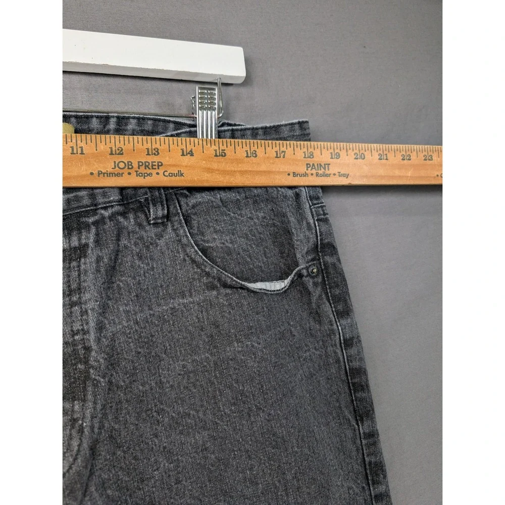 Southpole Mens Straight Leg‎ Acid Wash Grey Denim Jeans 36x32